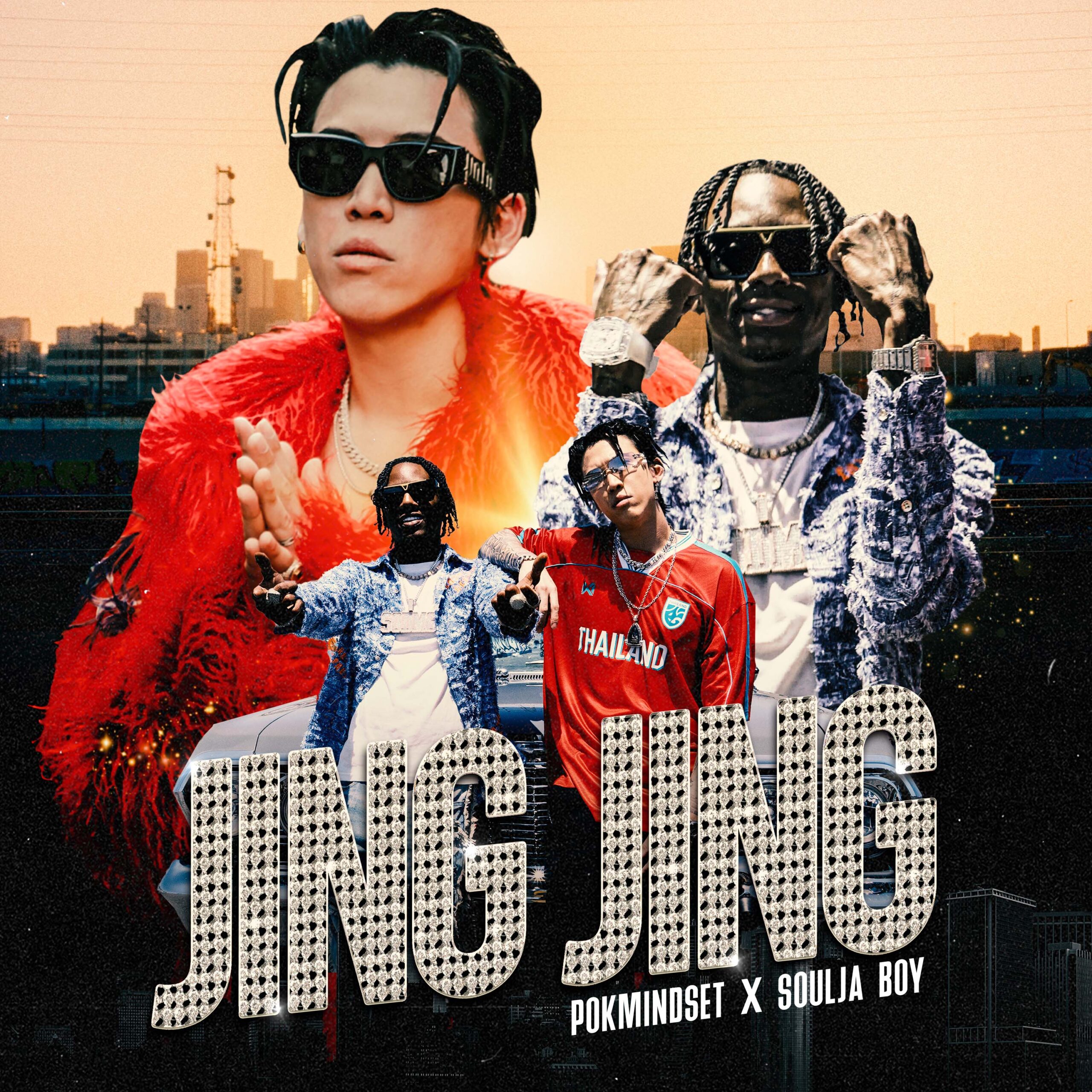 Thailand’s Iconic Pokmindset Teams Up with Legendary Soulja Boy for Explosive Summer Jam “JING JING”