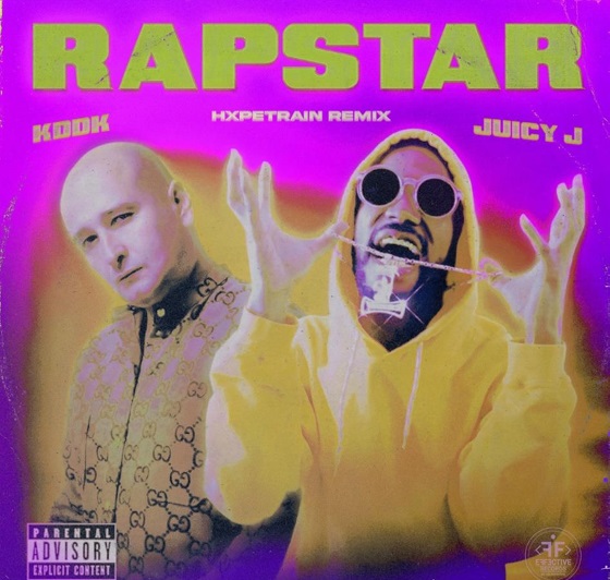 KDDK ft. Juicy J – “Rapstar” (HXPETRAIN Remix)