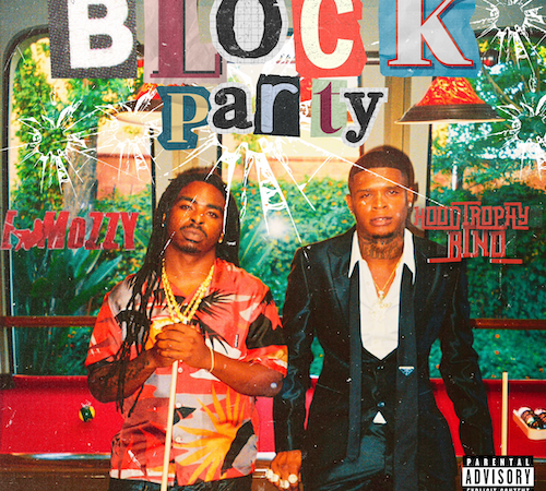 hoodtrophy bino links with E MOZZY for new single and video “Block Party”