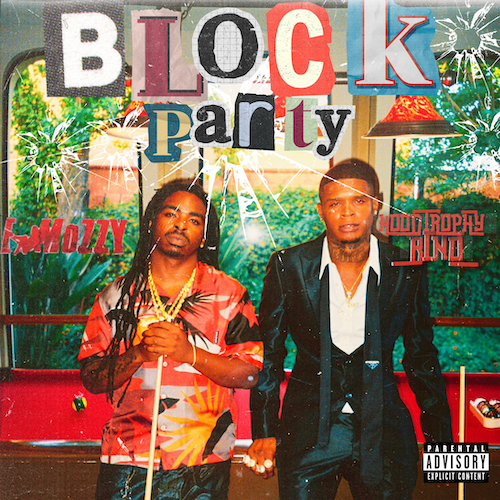 hoodtrophy bino links with E MOZZY for new single and video “Block Party”